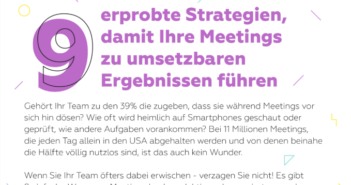 9 erprobte Strategien, damit Ihre Meetings zu umsetzbaren Ergebnissen führen